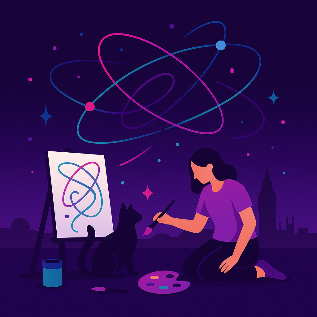 Quantum art